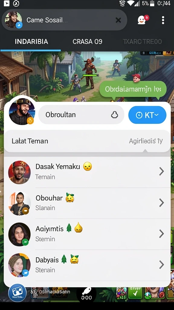55rp - Tampilan antarmuka pengguna yang menarik dan intuitif.