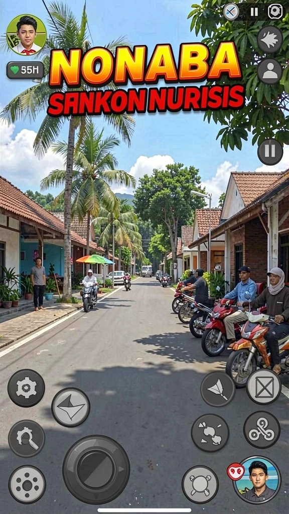 55rp - Beragam karakter menarik dengan kemampuan unik.