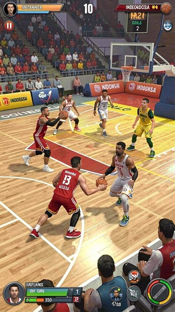 d73 - Screenshot menampilkan gameplay yang seru dan menantang.