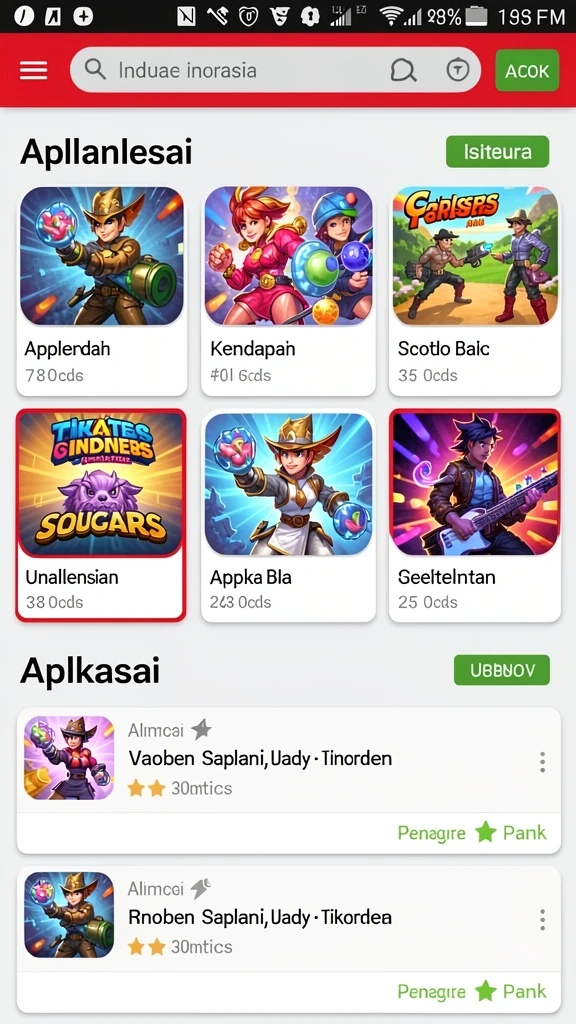 f32 - Karakter unik dengan kemampuan khusus untuk setiap level.