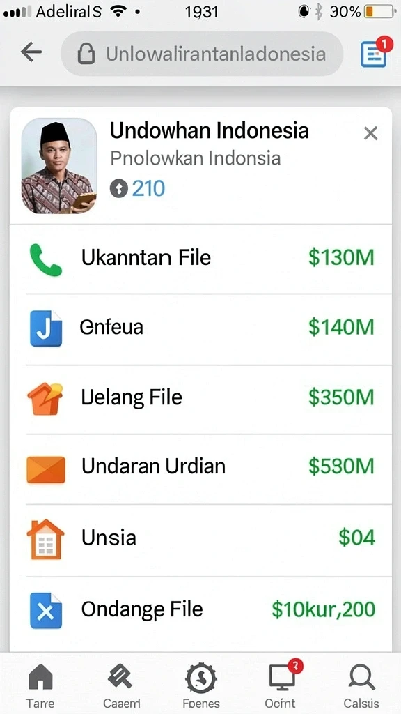 hit9 - Tampilan antarmuka yang intuitif dan menarik.