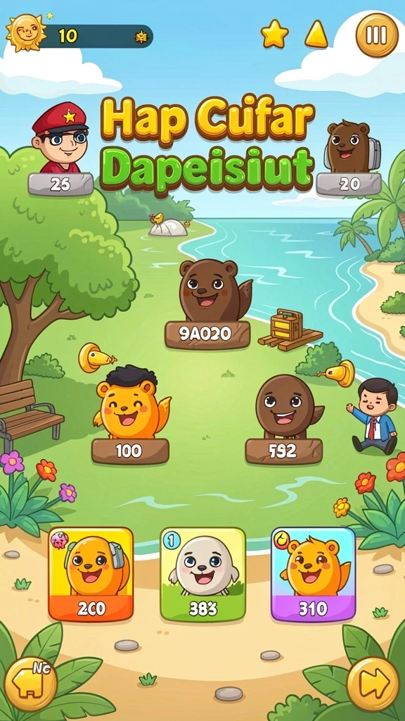 rajacuan - Tampilan awal game RAJACUAN yang memikat.
