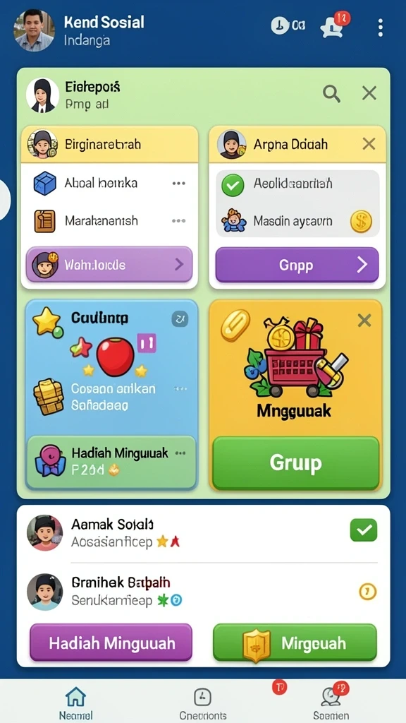 winboss - Tampilan awal yang menarik dan informatif.