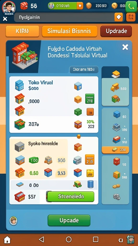 ziatogel - Tampilan antarmuka yang intuitif dan sederhana.